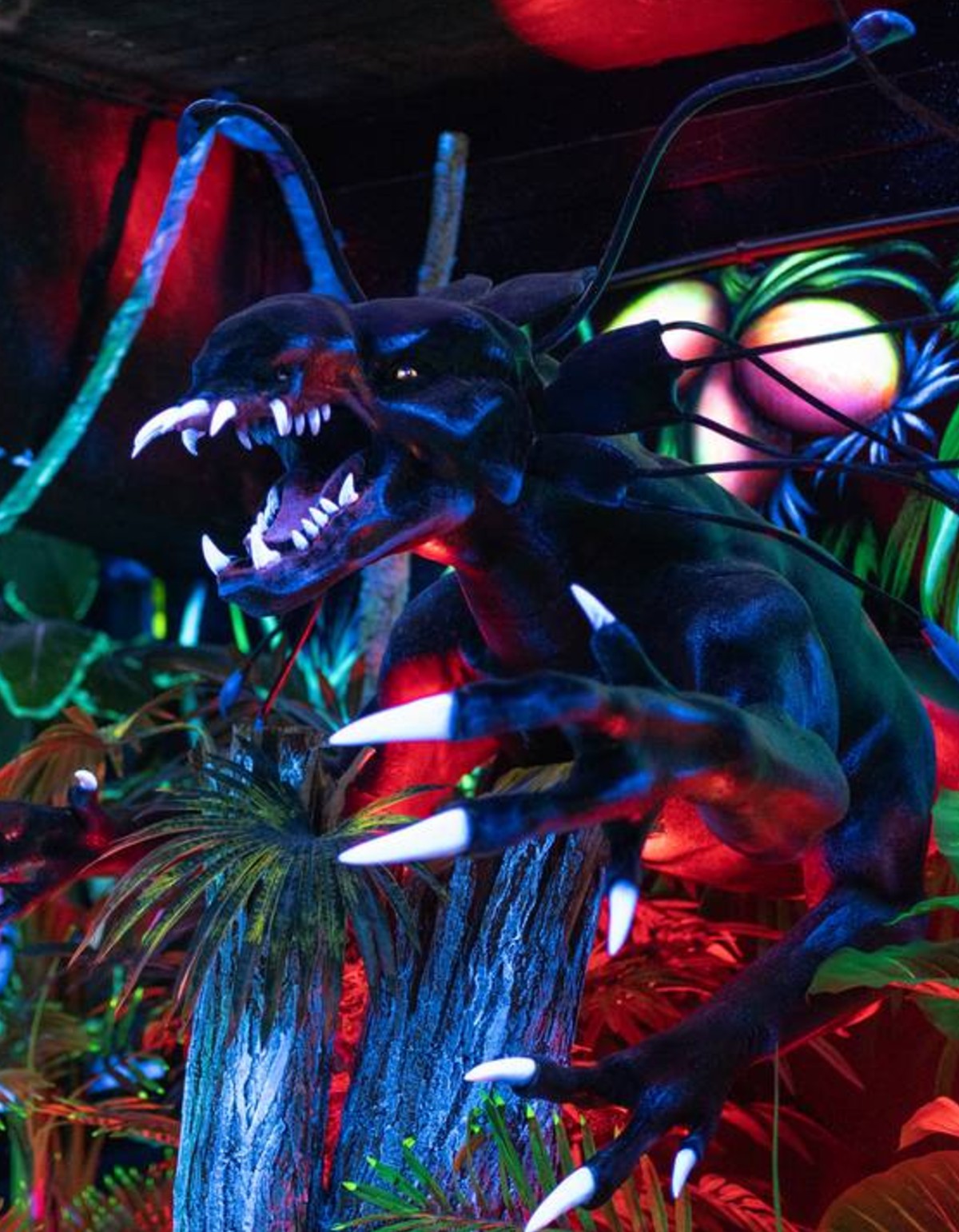 Minigolf fluorescent inspiré d’Avatar